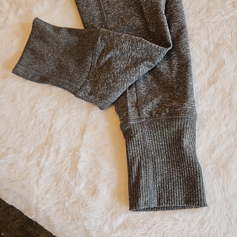 RBX Gray Leggings Small Drawstring Pockets - Picture 8 of 16